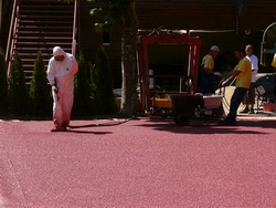 Streetball �s l�btenisz p�lya kivitelez�s