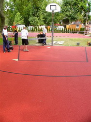 Streetball �s l�btenisz p�lya kivitelez�s